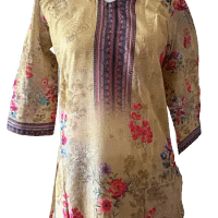 Digital Premium Print Soft Cotton Dress 3pc Set - Stylish, Comfortable & Modest Fashion - Modesty Bazar