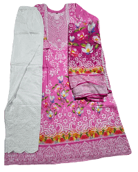 Unveiling Indian Luxury Collection: Exclusive 3-Pcs Designer Lawn Collection | Super Soft Cotton Dress