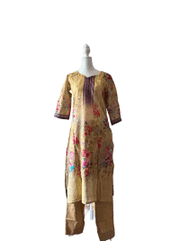Digital Premium Print Soft Cotton Dress 3pc Set - Stylish, Comfortable & Modest Fashion - Modesty Bazar