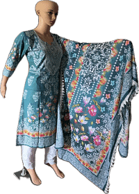 Unveiling Indian Luxury Collection: Exclusive 3-Pcs Designer Lawn Collection | Super Soft Cotton Dress