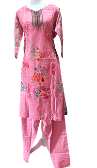Digital Premium Print Soft Cotton Dress 3pc Set - Stylish, Comfortable & Modest Fashion - Modesty Bazar